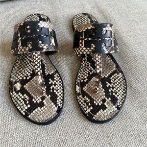 Tory Burch Snakeskin Sandals